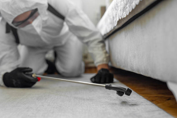 Professional Mosquito Control technician working in Sacramento, CA